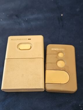 Two garage remote